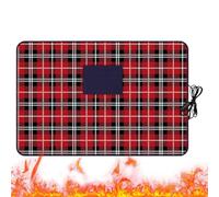 Heated Throw Blanket - 34.65 Inches Electric Blanket | Soft Polyester Warm Throw - Washable Lightweight USB Powered For Indoor Outdoor Camping Travel Car Office Bed Comfort Women Body Back Winter