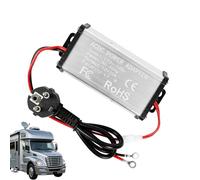 Heater Adapter - 110V To 12V Transformer 25A, High-Density Alloy Build, Integrated Safety Protection Structural System, Power Hardware, Efficient Indoor RV Garage Heating Utility