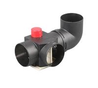 Heater Coolant Fitting, 75mm Heater Valve, Automotive Heating Valve, Heater System Part, Coolant Valve, Control Valve Automotive, Heater Bypass Fitting for Parking Heater