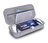 HEATFUN Étui de rangement de voyage compatible avec lecteur à distance Playstation Portal - Coque de protection pour PS5 Portal - Antichoc et anti-rayures - Accessoires Playstation Portal - Gris