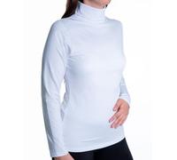 HEATGUARD T-Shirt Thermique à Manches Longues pour Femmes Blanc | T-Shirt Thermique de Sport et de Ski (Taille M) | Chaleureux et Confortable pour Les activités de Plein air et Le Sport