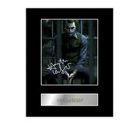 Heath Ledger Photo dédicacée encadrée The Dark Knight