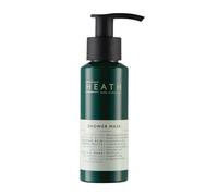 Heath Masque de douche pour homme - masque facial à action rapide avec acide glycolique et agrumes extraits - pour égayer, se rafraîchir et renouveler - végétalien - fabriqué en Angleterre - 85 ml