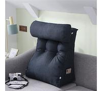 HEATHE Oreiller de Lecture Coussin de Lecture Traversin de Canapé Dossier Triangulaire Lombaire Coussins Cale Dos Oreiller pour Lire se détendre ou Travailler au lit