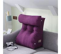 HEATHE Oreiller de Lecture Coussin de Lecture Traversin de Canapé Dossier Triangulaire Lombaire Coussins Cale Dos Oreiller pour Lire se détendre ou Travailler au lit