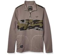 Heathen Zip Fleece Grey Camo S
