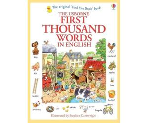 Heather Amery - First Thousand Words In English - Paperback - E245z