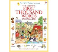 Heather Amery - First Thousand Words In English - Paperback - G245z