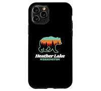 Heather Lake Falls Ours d'été de pêche à Washington Coque pour iPhone 11 Pro