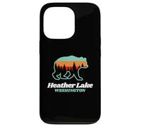 Heather Lake Falls Ours d'été de pêche à Washington Coque pour iPhone 13 Pro