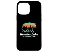 Heather Lake Falls Ours d'été de pêche à Washington Coque pour iPhone 13 Pro Max