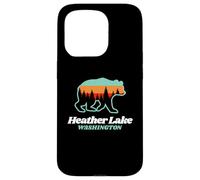 Heather Lake Falls Ours d'été de pêche à Washington Coque pour iPhone 15 Pro