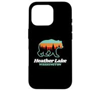 Heather Lake Falls Ours d'été de pêche à Washington Coque pour iPhone 16 Pro