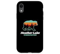 Heather Lake Falls Ours d'été de pêche à Washington Coque pour iPhone XR
