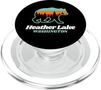 Heather Lake Falls Ours d'été de pêche à Washington PopSockets PopGrip pour MagSafe