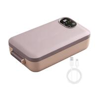 Heating Lunch Box, Portable Electric Food Warmer, 900ml Capacity Storage