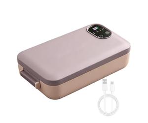 Heating Lunch Box, Portable Electric Food Warmer, 900ml Capacity Storage