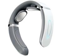 Heating Neck Massager - Compact Multi-Mode, Adjustable Intensity, Ergonomic Necks Device, Muscle Relaxation Tool | Ideal for Office Home Shoulder Tension Relief Body Relaxing thrapy Wellness Routine