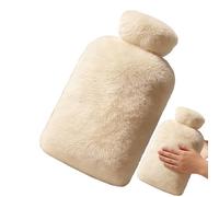 Heating Pouch - Warm Water Bottle for Winter Relief | Pvc Material with Plush Cover, 2000ml Capacity, Water Filling Method, Bedroom, Living Room, School Office, Comfort Hands and Feet