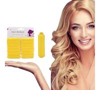 Heatless Curlers Soft Sponge Rollers, Flexible Overnight Design, Comfortable Sleep-In Styler Gentle Curl Volume Creator, No-Heat Beauty Method For Women Home Styling Use