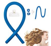 Heatless Hair Curlers, Boucle Sans Chaleur Boudin Cheveux Rouleau Bigoudis Cheveux Cheveux Bouclés Femme Headband Hair Curler avec Pinces à Cheveux - Bigoudi Boucle Cheveux de Sommeil Doux