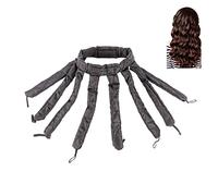 Heatless Hair Curlers For Long Hair, Hair Curlers To Sleep In, Overnight Hair Rollers For Long Hair, Heatless Wave Silk Hair Curler For Women, No Heat Hair Curlers For Overnight (Black)