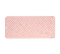 HeatResistant Mat Fireproof Silicone Mats for Kitchen Counter Nonslip and Water Proof Silicone Drying Trivets for Hot pots and Pans (rose)