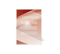 ACCO GBC Pochette plastifiée HeatSeal – 38 microns – brillant – 216 x 303 mm – pack de 200