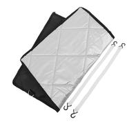 HEATSHAKING 1 Ensemble Couverture D'isolation Sacs Isolés pour La Nourriture à Collation Sacs Thermiques Isolés Couverture Extérieure Imperméable Polyester Silver