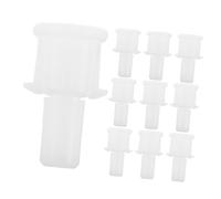 HEATSHAKING 10 Pièces Accessoire de Camping pour Air Conditionné Mural, Support en Plastique Blanc pour Volet de Sortie D'air, Améliore la Direction du Flux D'air à Domicile
