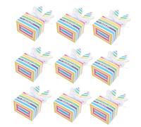 HEATSHAKING 10 Pièces Boîte à Forme Boîte Mignonne pour Pâques pour Emballer Douceurs Parfait pour Anniversaires Mariages