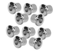 HEATSHAKING 10 pièces Guitar Tuner Washer Portable Replaceable Tuning Peg Gaskets For Electric And Acoustic Guitars Gasket Set