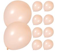 HEATSHAKING 10pcs Ballons en Latex Ronds Orange pour Remise de Diplôme, Résistants la Rupture et Solide, Décorations pour Mariage et Fête D'anniversaire