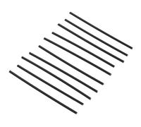 HEATSHAKING 10pcs Points D'incrustation Latéraux Noirs pour Guitare et Xylophone en Abs, Repères Latéraux pour Améliorer le Jeu Lors de Performances Amateurs