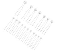 HEATSHAKING 18 Pièces Fourchette à Cheveux Perles de Mariage en Abs et Fer, Facile à Mettre, Élégante et Chic pour Coiffures de Mariée et Jour Spécial