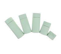 HEATSHAKING 1ensemble Bouteilles De Voyage Contenants De Toilettes Rechargeables Étanches Pour Shampooing Lotion Et Gel Avec De Toilette Transparent