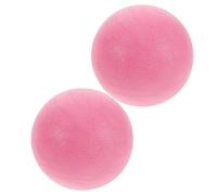 HEATSHAKING 2 Balles de Massage TPE et Circulation Sanguine pour Relaxation Musculaire Complète Forme Sphérique Pack de 2 Pièces Couleur Rose Yoga et Exercice
