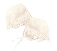 HEATSHAKING 2 Pièces Bonnet de Baptême Dentelle de Chapeaux pour Accessoire pour Élégant pour Occasions Spéciales