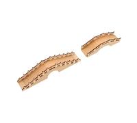 HEATSHAKING 2 Pièces Miniature Wooden Arch Bridge for Micro Landscape and Bonsai Decoration Lightweight DIY Model Inspired by Ancient Architecture Charming and Design