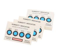 HEATSHAKING 20 Cartes Indicatrices D'humidité pour Composants Électroniques Pcb 4 Points Distincts en Papier Absorbant, Détection Réutilisable pour Laboratoires et Bureaux