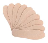 HEATSHAKING 20 Paires de Semelles Intérieures Fines en Bois Beige pour Hommes, Confortables, Faciles à Nettoyer, pour Activités Sportives et Entraînement