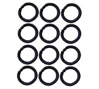 HEATSHAKING 20 Pièces Élastiques à Cheveux Épaissis pour Accessoires de Coiffure pour Filles et Femmes Résistants et Élastiques Idéaux pour Queue de Cheval et Chignons