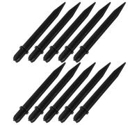 HEATSHAKING 20pièces Lot de Piquets de Sol Plastique pour Lampes Solaires Supports pour Éclairage Extérieur Fixation Stable pour Allées Pelouses et Jardins Accessoires Durables pour Lampes