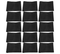 HEATSHAKING 25 Pièces de Bandes de Deuil Noires Élastiques Ajustables en Tissu, Faciles à Porter pour Cérémonies Funéraires et Grands Rassemblements