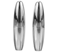 HEATSHAKING 2pcs Capuchons Guitare Électrique en Plastique Argenté, Léger et Facile à Utiliser, Compatible Bras de Trémolo de 5mm