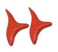 HEATSHAKING 2pièces Outils De Massage Bois Pour Détendre Muscles Sore Et Tendons Corps Et Point De Déclenchement Accessoires De Soins Peau