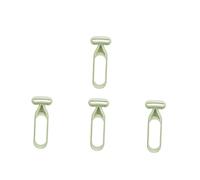HEATSHAKING 4 Pièces Tondeuse à Poils Épilateur Portable pour Aisselles et Jambes Outil de Rasage Doux Réduit Irritation Peau Couleur Matcha Vert