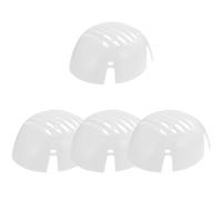 HEATSHAKING 4pcs Doublures Intérieures de Casquettes de Baseball Anti-Collision en PE Protection Tête pour Travailleurs Extérieurs Soudage et Usinage