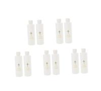 HEATSHAKING 5 Ensembles Bouteilles Eau Bénite Lot de Croix Récipients Religieux pour Pâques Noël pour Eau 2 Pièces * 5