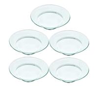 HEATSHAKING 5 Pièces Plateau de Remplacement pour Brûleur à Huile Électrique Plat Rond pour Aromathérapie Cire Fondue